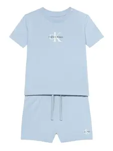 Calvin Klein Jeans Set  svetlomodrá / čierna / biela