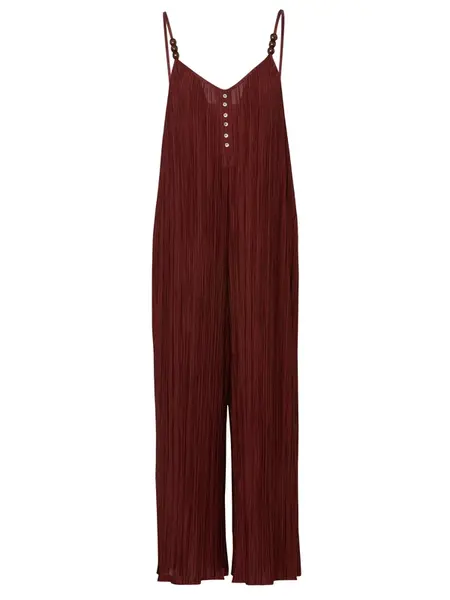 KOROSHI Overal  tmavočervená