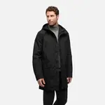 Černá pánská parka Geox Anyweco - Pánské