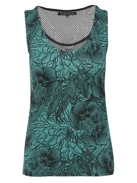 KOROSHI Top  mätová / čierna