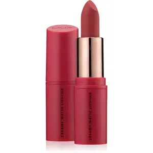 MUA Makeup Academy Creamy Matte krémový rúž s matným efektom odtieň Heartbreaker 3.2 g