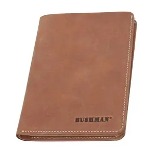 Bushman Kožené pouzdro na doklady Milford, hnědé UNI
