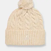 Čepice Kangol POMPOM béžová barva, z tenké pleteniny, K4460SM.CH120