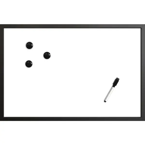 MAGNETICKÁ TABULE, dřevo, plast, 60/40/1,5 cm