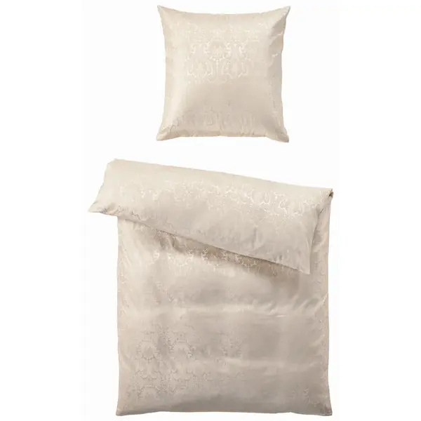 Curt Bauer POVLEČENÍ, makosatén, béžová, 140/200 cm