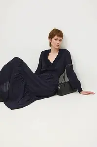 Medicine šaty z viskózy