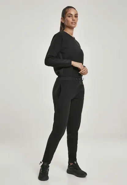 Women's Polar Fleece Jumpsuit - Black