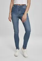 Dámské úzké džíny High Waist Slim Jeans midstone wash