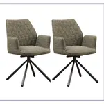 MID.YOU SADA ŽIDLÍ S PODRUČKAMI 2 kusy