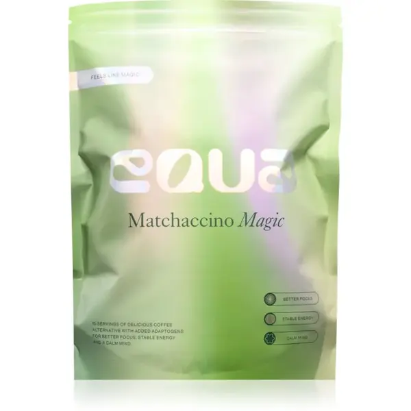 Equa Matchaccino Magic prášok na prípravu nápoja na udržanie energie a kognitívnej výkonnosti 150 g