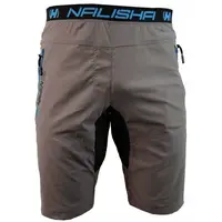 HAVEN NALISHA SLIMFIT Unisex krátke nohavice, tmavo sivá, veľkosť