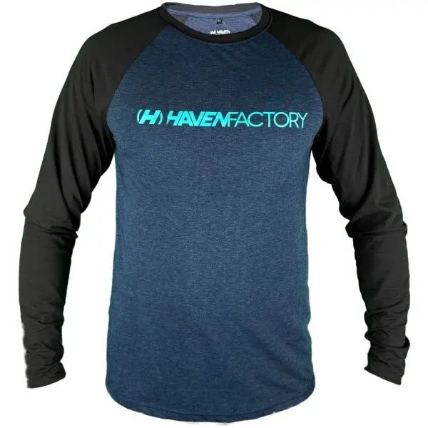 HAVEN FACTORY TRAIL Cyklistický dres, tmavo modrá, veľkosť