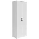 Carryhome VÍCEÚČELOVÁ SKŘÍŇ, bílá, 70/195/40 cm