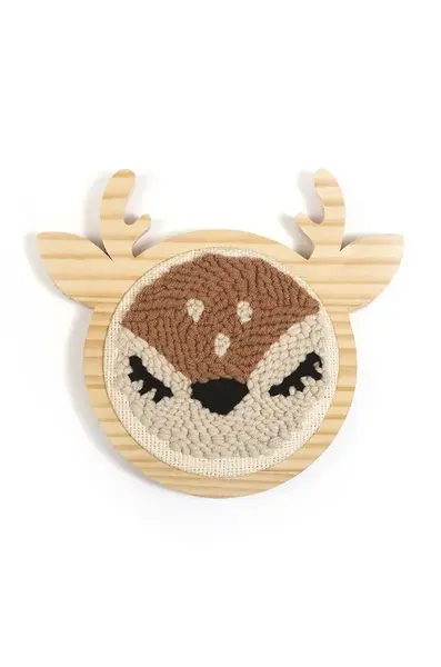 Vyšívací souprava Graine Creative Punch Needle Doe Kit