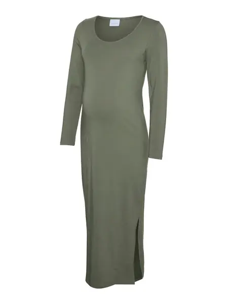 MAMALICIOUS Šaty 'MLEva'  olivová