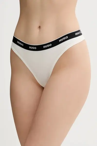 Kalhotky brazilky HUGO THONG STRIPE PYP