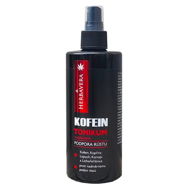 Vlasové tonikum KOFEIN & KOPŘIVA na podporu růstu vlasů