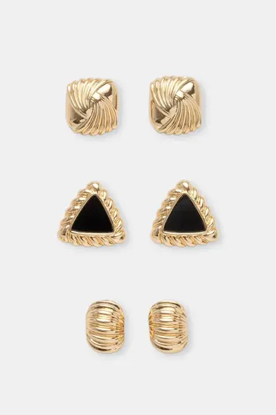 Náušnice Aldo NOIRE 3-pack