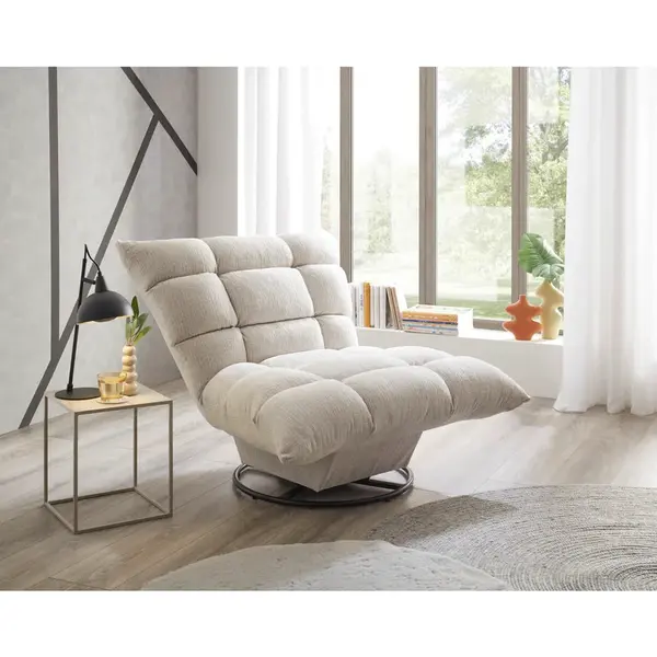 Livetastic KŘESLO, textil, béžová