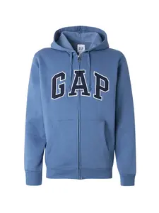 GAP Tepláková bunda 'HERITAGE'  modrá / čierna