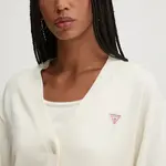 Svetr s příměsí vlny Guess Jeans béžová barva, lehký, W4BR16 Z3HO2
