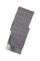 Šála s přídavkem vlny Polo Ralph Lauren šedá barva, 449959523