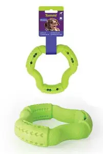 Hračka pes aroma triangle pamlskovník zelený 14,5cm