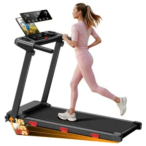 EviTrend Q1 Foldable Treadmill with 16% Incline