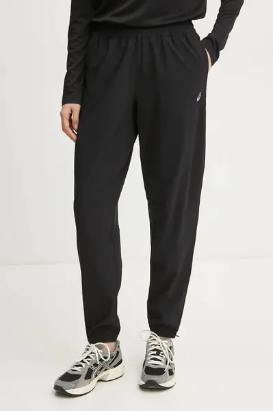 Běžecké kalhoty Asics Core černá barva, 2012D176