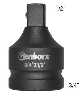 Adaptér - redukce, úderová 3/4" na 1/2" - Genborx