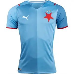 Puma SKS AWAY SHIRT PROMO TEAM Pánsky dres, svetlomodrá, veľkosť