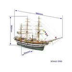 OCCRE Amerigo Vespucci 1:100