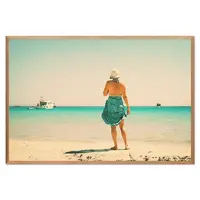 Reprodukce na plátně v rámu