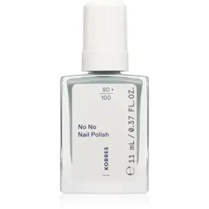 Korres No No Nail Polish pečující lak na nehty odstín 85 Sage Green 11 ml