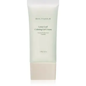 BOUTIJOUR Lotus Leaf Calming Gel Cream hydratační a zklidňující krém pro posílení kožní bariéry 80 g