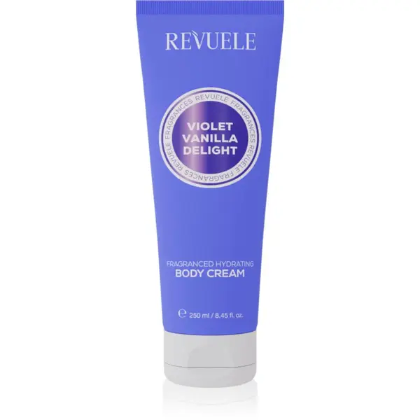 Revuele Violet Vanilla Delight Fragranced Hydrating Body Cream hydratačný telový krém pre ženy 250 ml