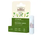 Hydratačný balzam na pery s aloe a limetkou Green Pharmacy Lip Balm - 3,6 g
