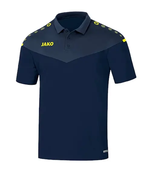 JAKO Funkčné tričko 'Champ 2.0'  tmavomodrá / žltá