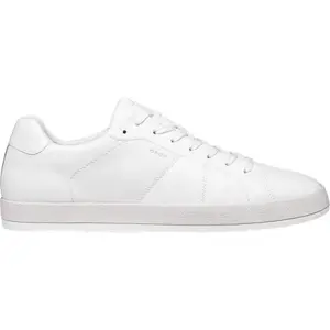 Geox U SERIFOS Pánská volnočasová obuv, bílá, velikost