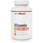 GymBeam VITAMIN D3+K1+K2 - 120 CAPS Vitamín, , velikost