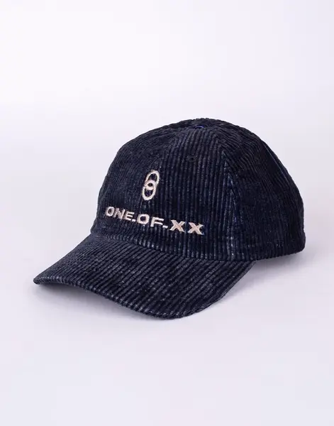 ONE OF XX Cap 4 blue/kaki courduroy