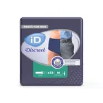 iD Discreet Pants for men Medium Super absorpční kalhotky 12 ks modré