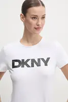 Tričko Dkny bílá barva, DP5T9923