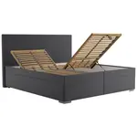 Blanar ČALOUNĚNÁ POSTEL, antracitová