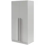Skriňa Braga 3 (L/P) platinovo sivá