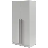 Skriňa Braga 3 (L/P) platinovo sivá