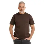 Bushman Pánske tričko Lamin, tmavohnedé XL