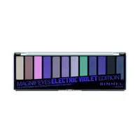 Rimmel Paletka 12 očních stínů MagnifEyes (Eyeshadow Palette) 14,16 g 008 Electric Violet Edition