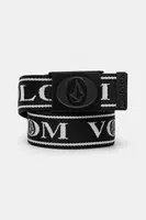 Pásek Volcom černá barva, D5932400