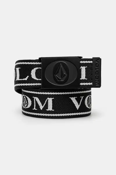 Pásek Volcom černá barva, D5932400